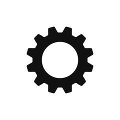 Gear Vector Icon. or Setting Vector Icon.