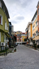 Fototapeta na wymiar Architecture and streets in Istanbul, Turkey