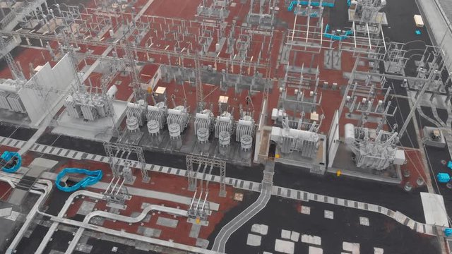 An electrical substation in Auckland, New Zealand
