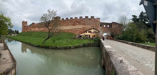 castle in the river
