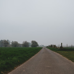 road in the countryside
