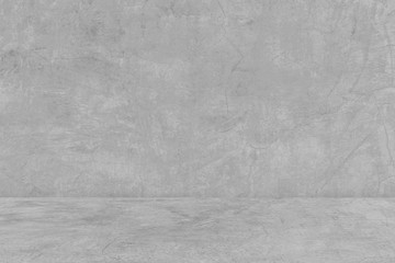 Naklejka premium Perspective concrete room texture background for interior design, buildings, websites or loft office style.