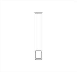 chisels mason work. illustration for web and mobile design.