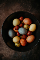  colorful eggs