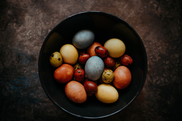  colorful eggs