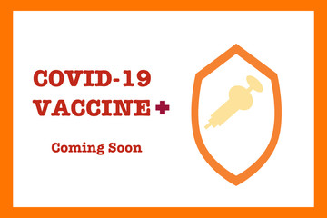 Concept Vector Illustration for Coronavirus Vaccine