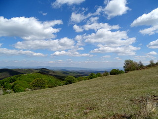 landscape with clouds