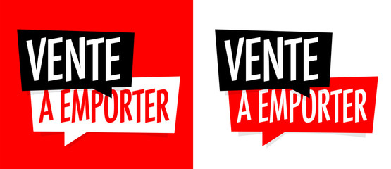 Vente à emporter