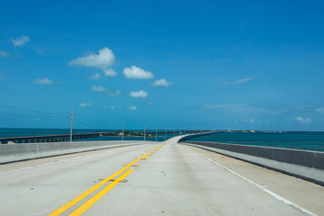 seven mile bridge in the keys near key west, Bahia Honda, Bahia Bay State Park, Florida Keys,  USA