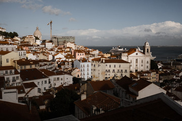 Blick auf Lissabon