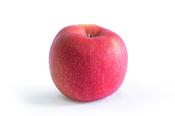 One fresh Apple fruit isolate on white background. selective focus, soft focus.