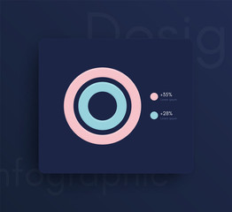 Vector graphic infographics. Template for creating web applications, workflow layout, diagram, banner, modern design, business infographic reports