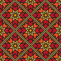Vector Asian Geometric Pattern