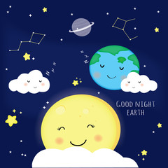 Good night earth © bennuccia