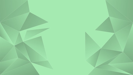 Light Green vector polygonal background. Colorful illustration in abstract style with gradient. Brand new design for your business