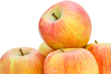 background fruit red yellow ripe apples