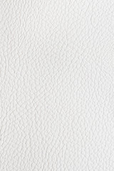 White leather background. Vertical photo.