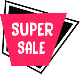 Super Sale Badge Design