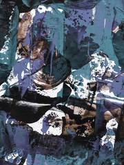 Abstract art background, texture painting.