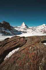 Matterhorn with rocks