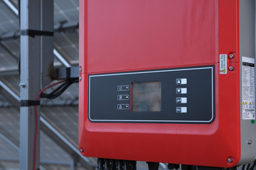 Solar battery management system. Controller of power, charge of the solar panels. Solar tracker.