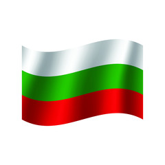 Bulgaria  flag. Nation vector Bulgaria 
 flag