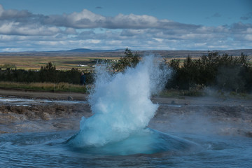 Strokkur geyzer iceland
