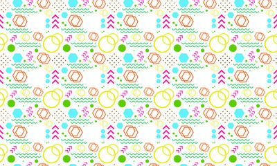 Abstract Geometric Seamless Pattern Elegant Background Wrapping Paper