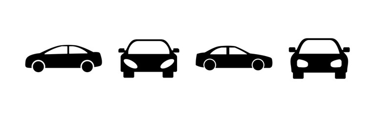 Car icons set. Car icon vector