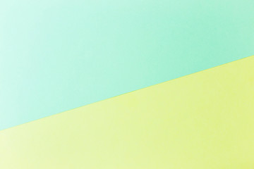 Pastel papers color background is nested backdrop flat lay. green, light green