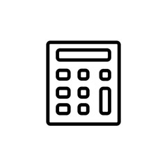 Calculator Icon Design Logo Vector Template