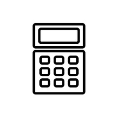 Calculator Icon Design Logo Vector Template