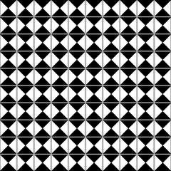 Vintage Cement Tile, Seamless Pattern, Black White, Salt and Pepper