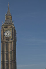 Fototapeta na wymiar house of parliament big ben london