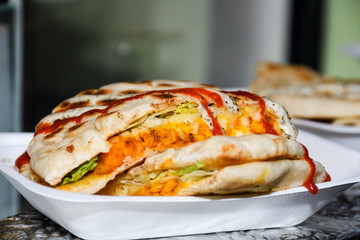 Food Buffet Catering Dining Eating Party Sharing Concept