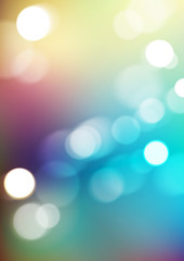 Bokeh light with blurred colors background