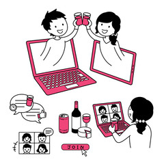 オンライン合コン © yuma