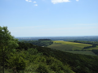 Fototapeta premium Panorama ,okolice Chichester w Anglii