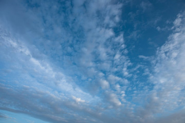 Blue sky white clouds for background