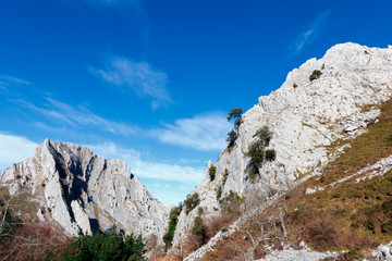 mountains peak in the basque country