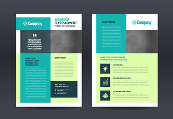 Corporate Business Flyer Design | Handout and leaflet design | Marketing sheet design