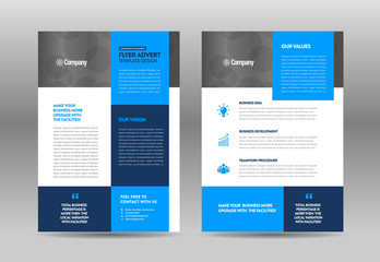 Corporate Business Flyer Design | Handout and leaflet design | Marketing sheet design