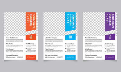 Modern Colour design template for business 