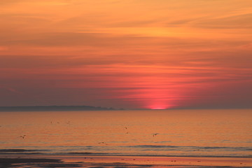 Sunrise at the beach