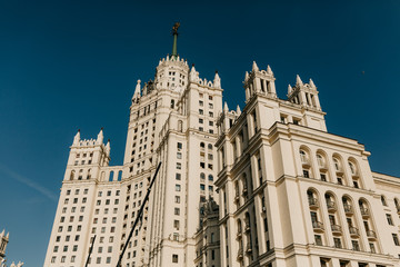 Fototapeta na wymiar the stalin's skyscraper 
