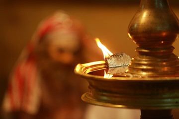 Kathakali, the most beautiful Art form of Kerala, God's own Country.facial expression of famous indian classical dance kathakali. which is performed at south indian state of kerala.