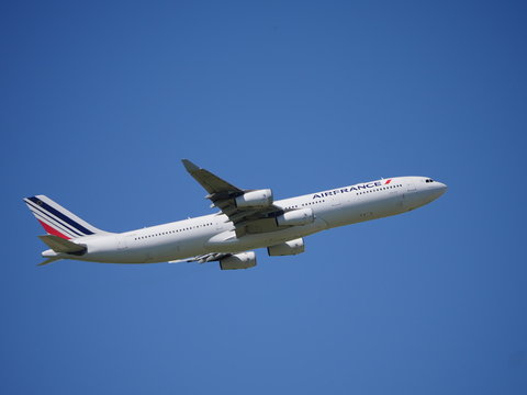 air france a340 de cot&eacute;