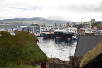 Fototapeta premium Faszination Färöer - Inseln im Nordatlantik