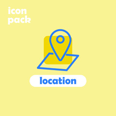 collection of design icons for use on the web