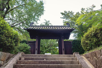 三重 松坂城 本居宣長旧宅の門前